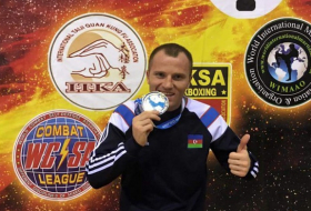 Azerbaijani kickboxer Eduard Mammadov crowned world champion